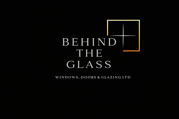 Behind The Glass Windows, Doors &amp; Glazing Ltd  - Work Portfolio & Logo