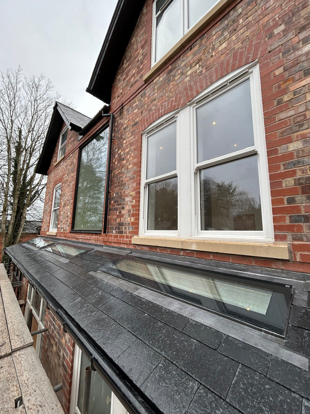 Behind The Glass Windows, Doors &amp; Glazing Ltd  - Work Portfolio & Logo
