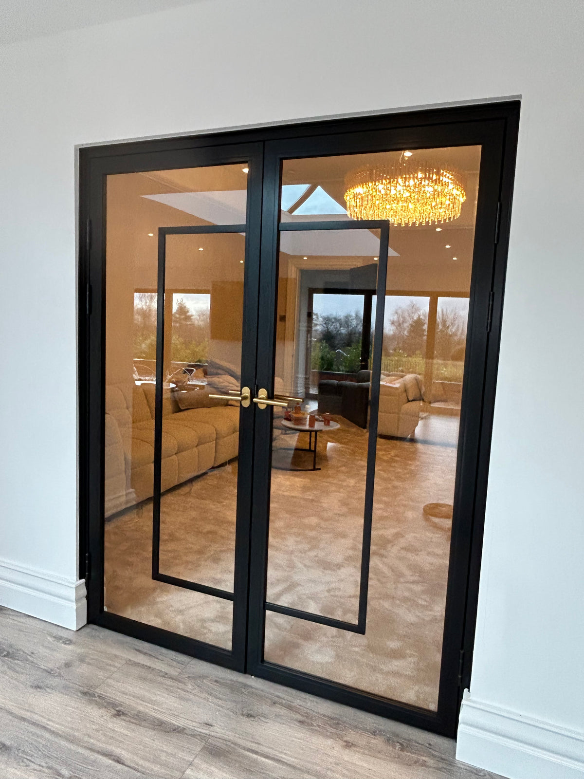 Behind The Glass Windows, Doors &amp; Glazing Ltd  - Work Portfolio & Logo