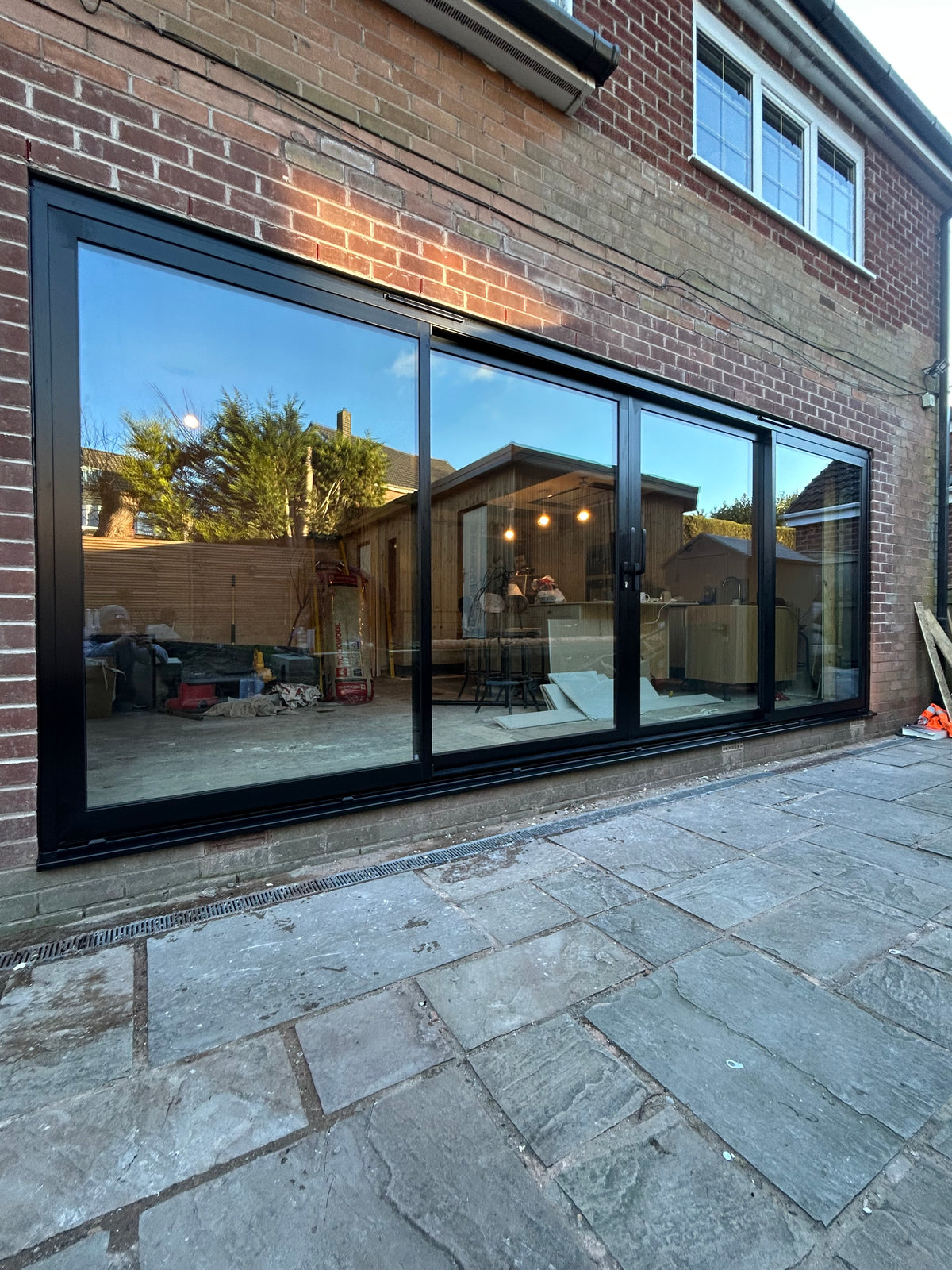 Behind The Glass Windows, Doors &amp; Glazing Ltd  - Work Portfolio & Logo