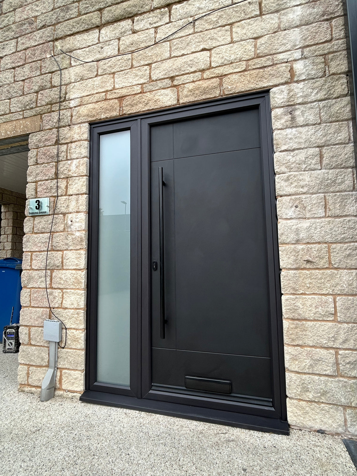 Behind The Glass Windows, Doors &amp; Glazing Ltd  - Work Portfolio & Logo