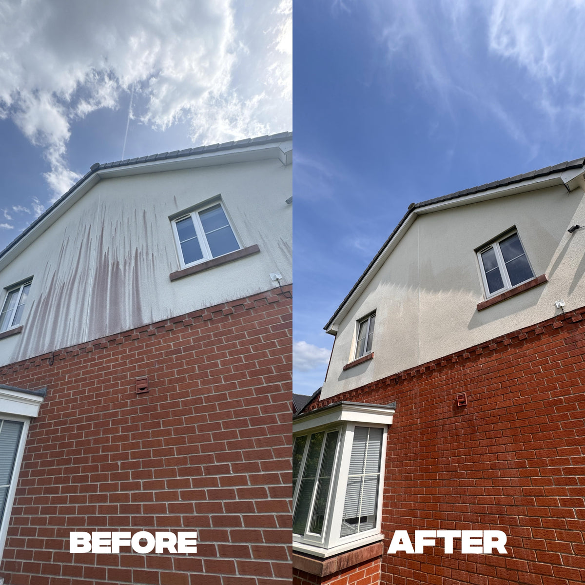 C&amp;C Precision Pressure Washing - Work Portfolio & Logo