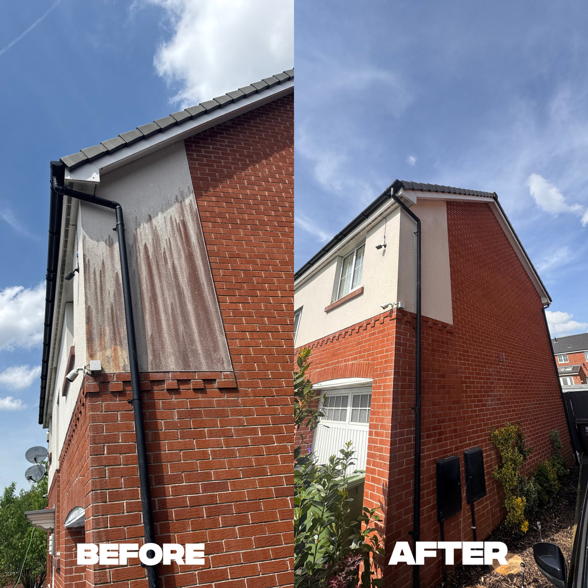 C&amp;C Precision Pressure Washing - Work Portfolio & Logo