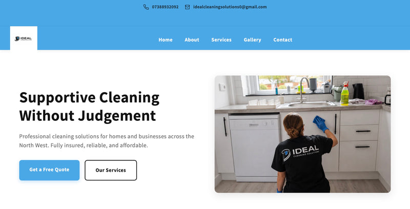 Cleaning Website