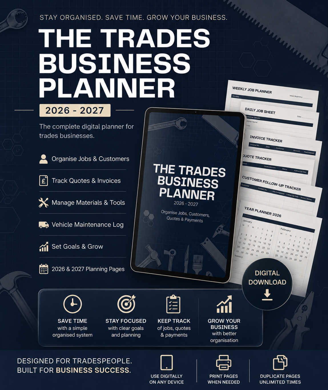The Trades Business Planner